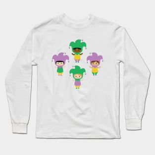 Kawaii jesters Long Sleeve T-Shirt